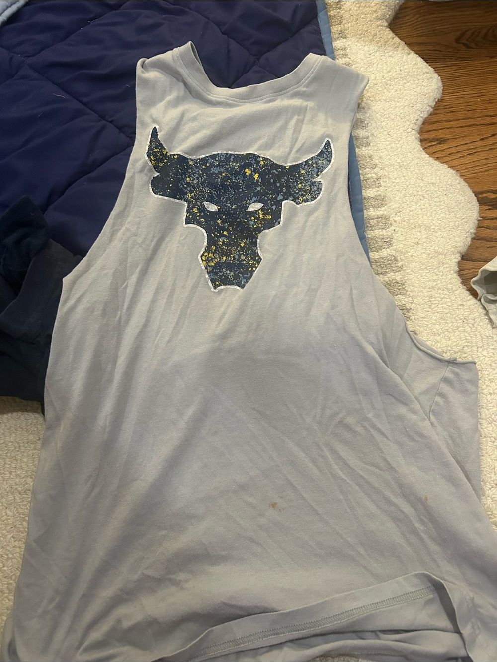 Project rock under armor muscle tank